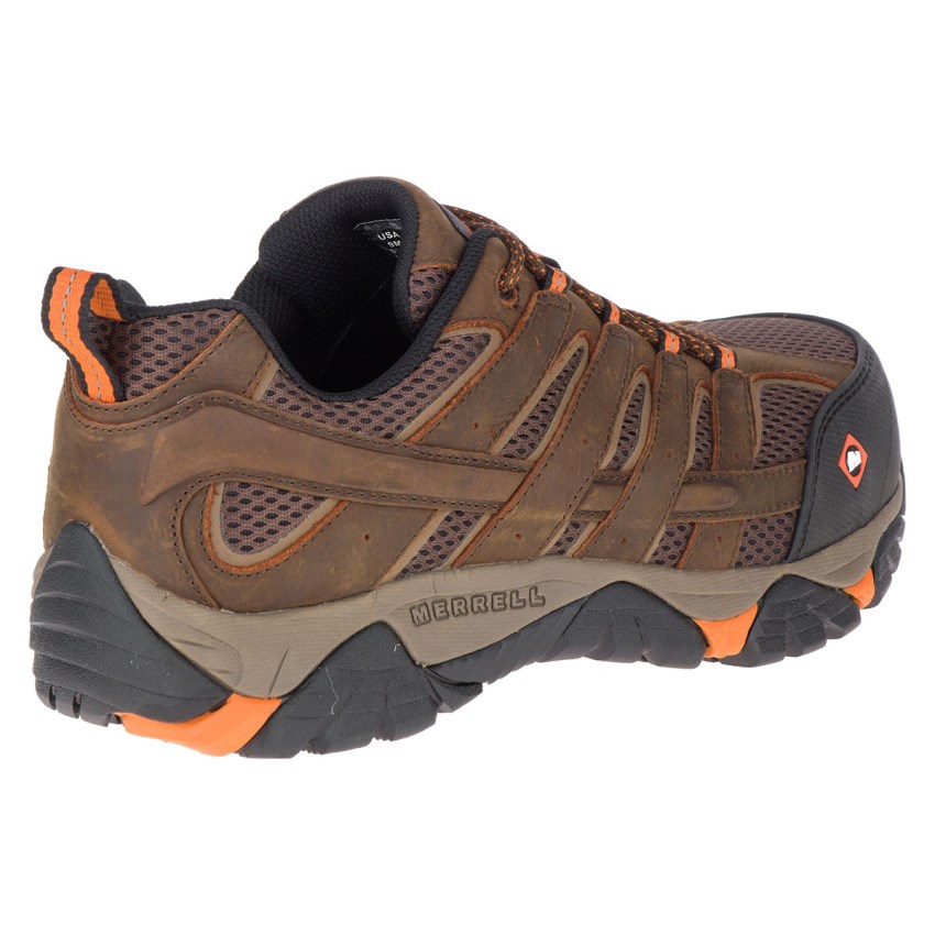 Chaussure de Securite Merrell Moab Vertex Vent Comp Toe Marron Homme | O.O.HMUG